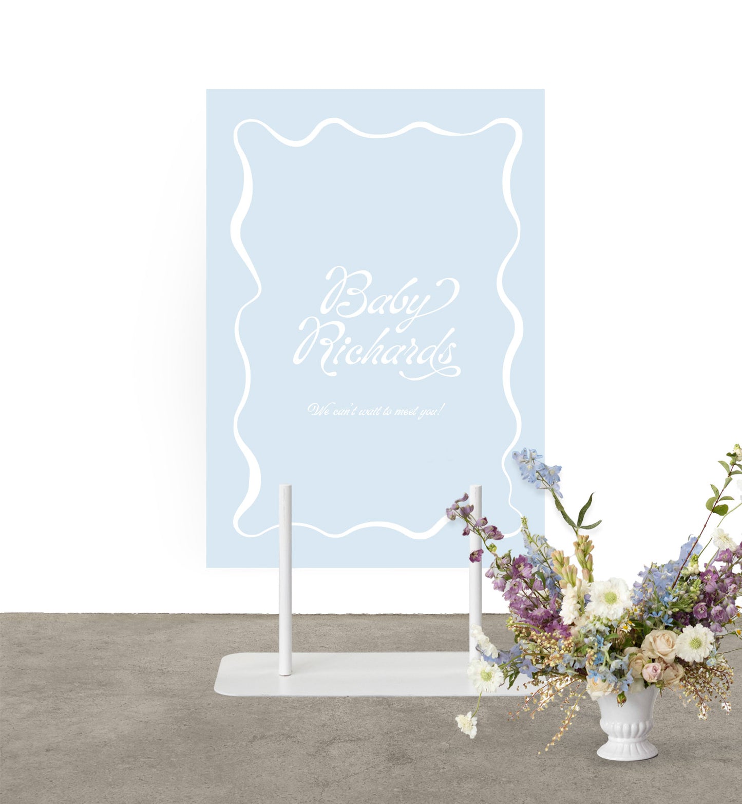 Paradiso Baby Shower Sign