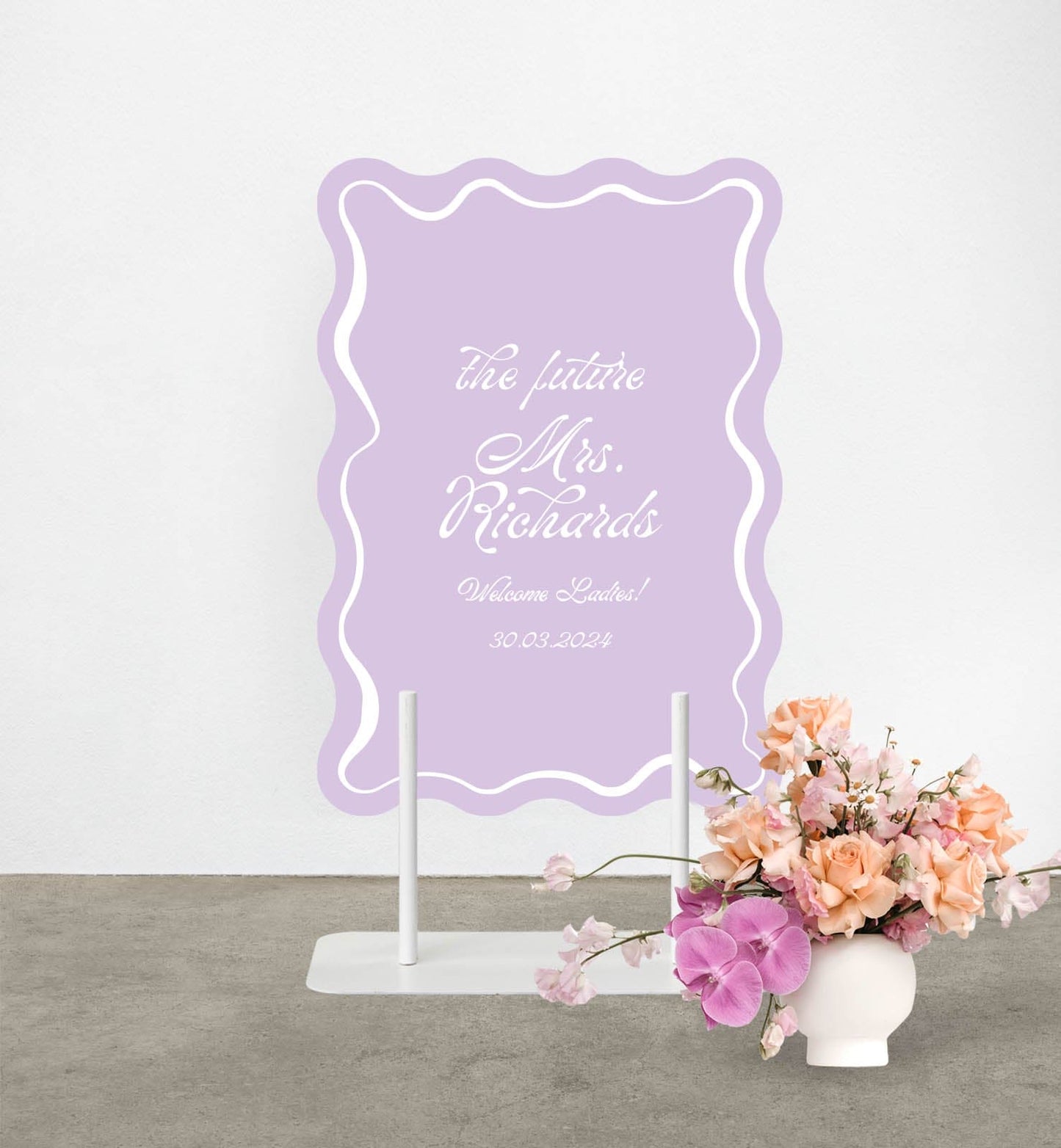 Paradiso Bridal Shower Sign