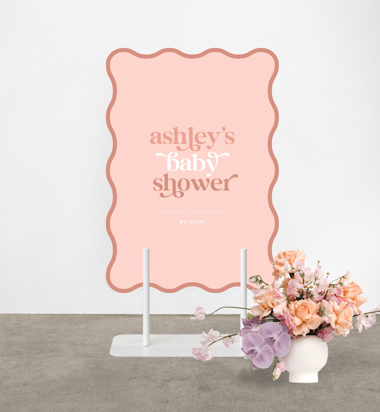 Big Love Baby Shower Sign