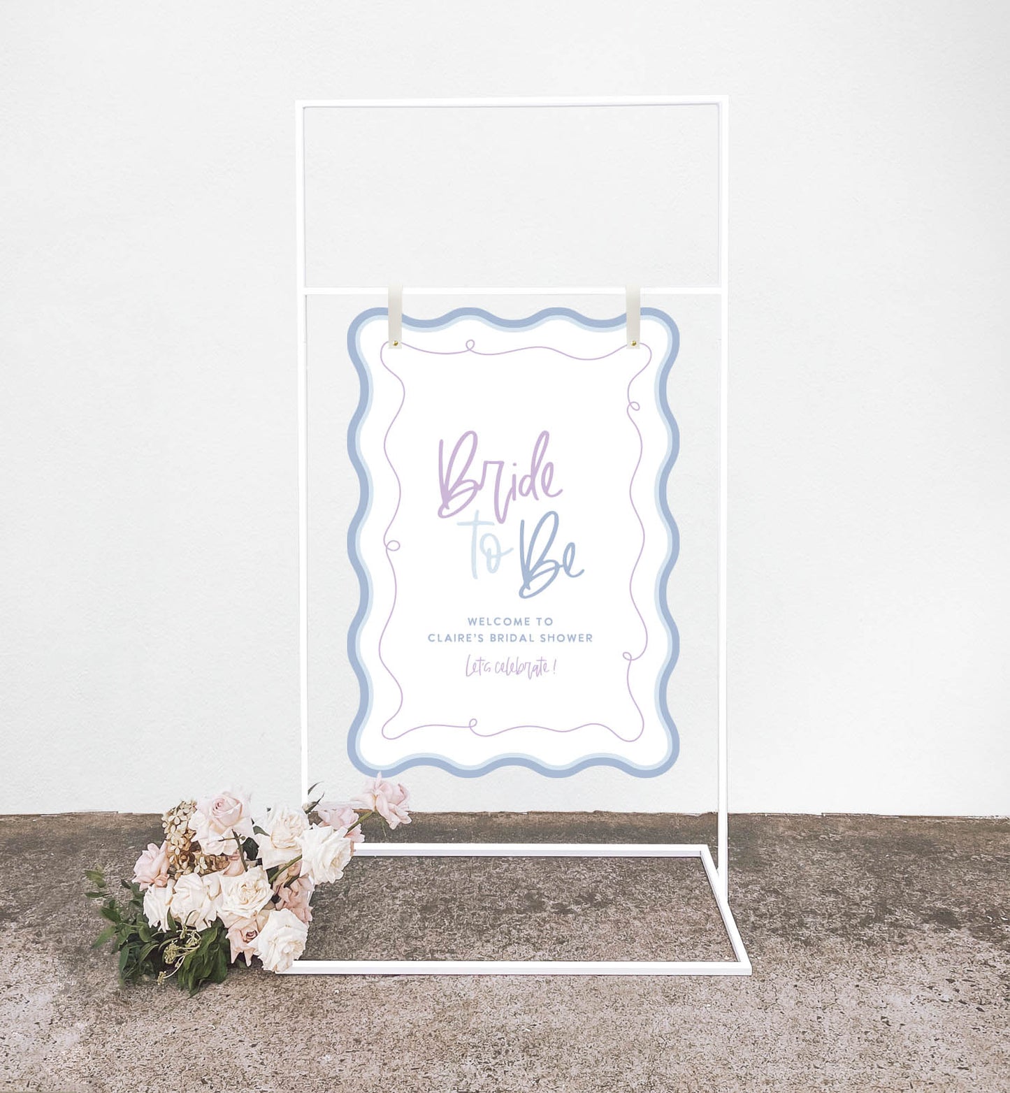 Wonderland Bridal Shower Sign