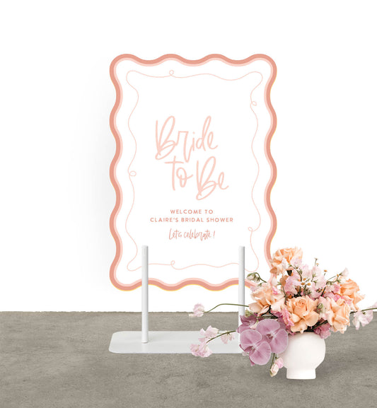 Wonderland Bridal Shower Sign