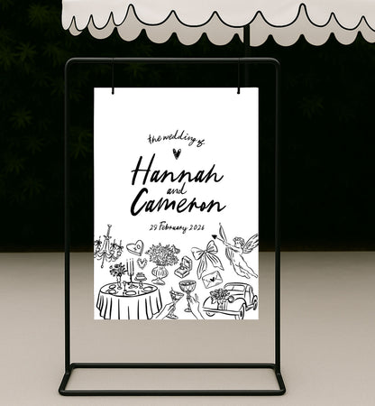 Memento Welcome Sign